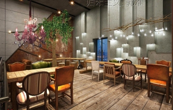 咖啡陪你咖啡厅设计