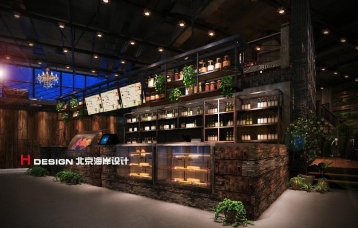 动物园咖啡厅设计 弘桥店
