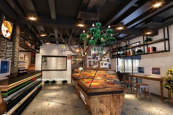 唐山爱上蛋糕餐厅设计