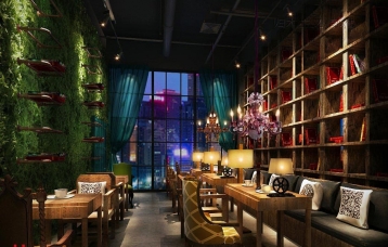 平顶山漫猫咖啡馆设计