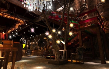 河南杏记甜点咖啡馆设计