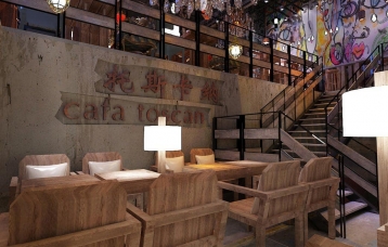 托斯卡纳咖啡厅设计