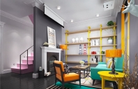 晋善地产欢乐颂样板间设计