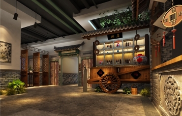 福口居餐厅设计