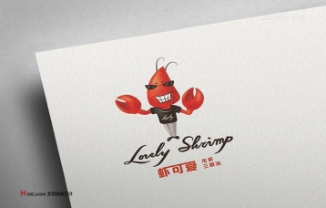 虾可爱品牌VI设计