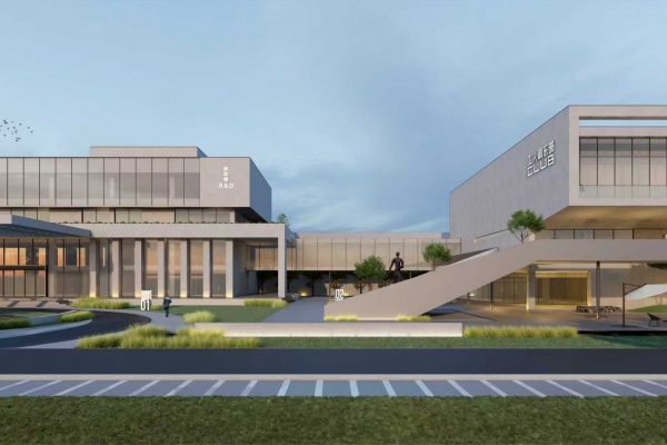 安徽淮北龙波新材料厂区设计效果