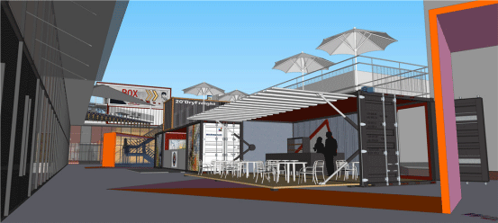 集装箱建筑设计