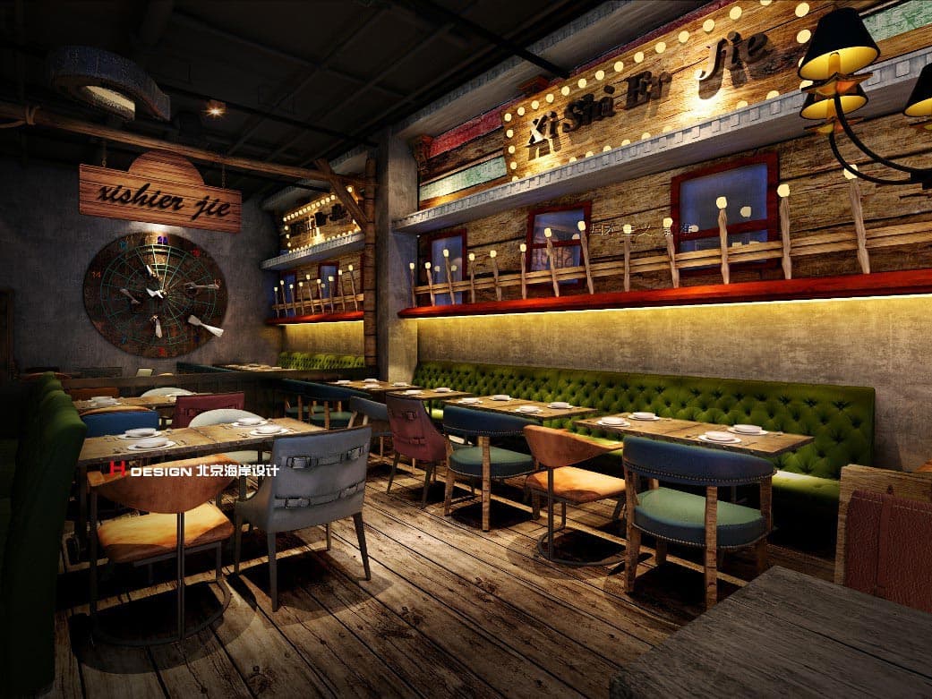 北京西十二街西餐厅设计