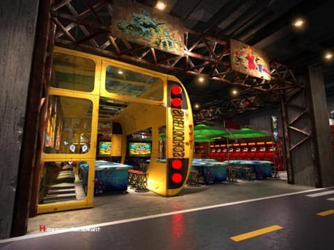 十三街区电玩城设计