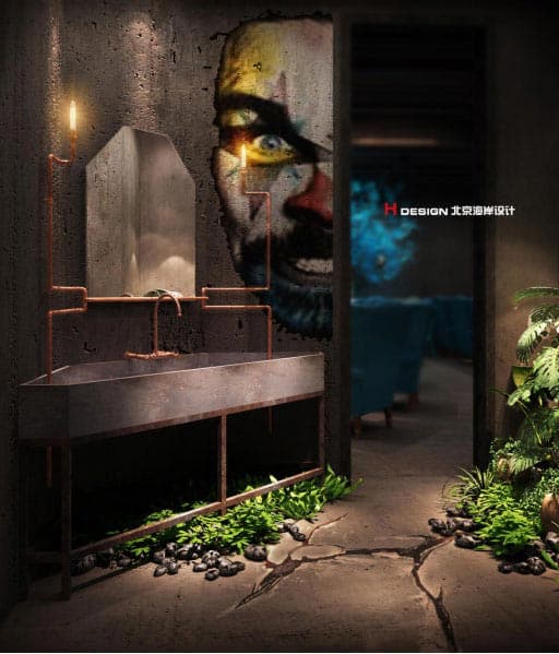 咖啡餐饮设计案例——山西大同G网咖