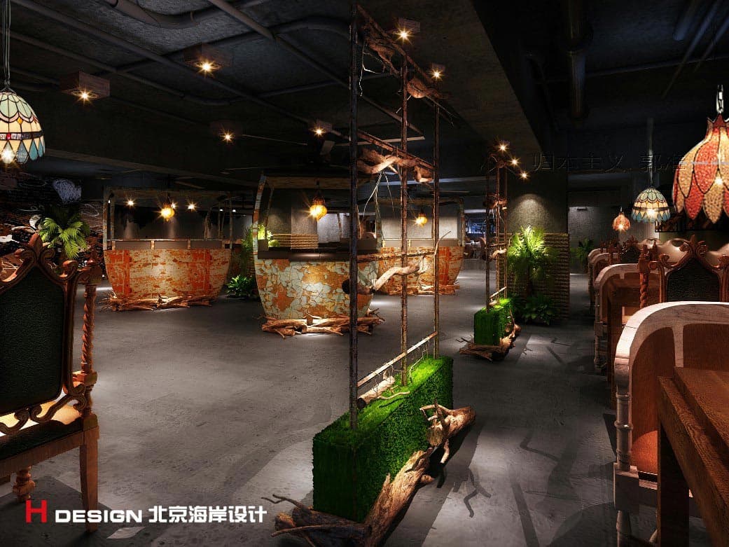 北京咖啡陪你凯泰店设计