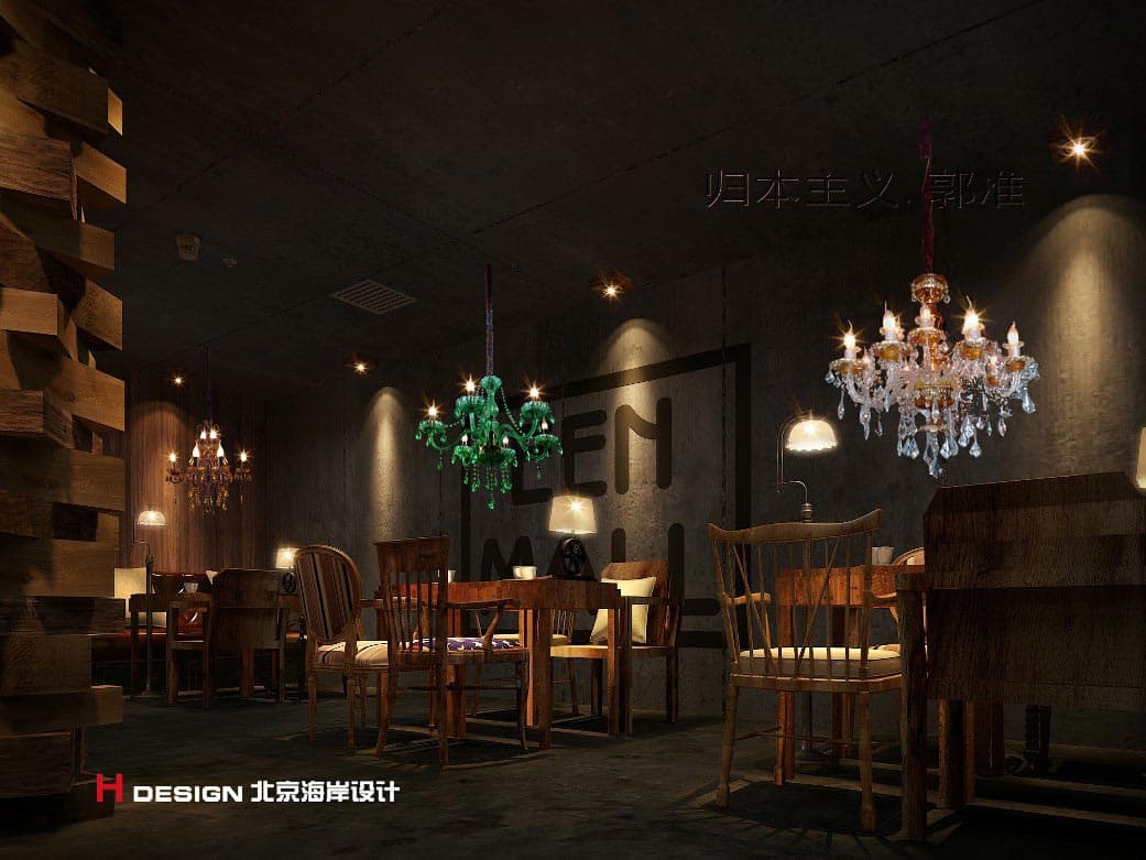 北京咖啡陪你悠唐店设计