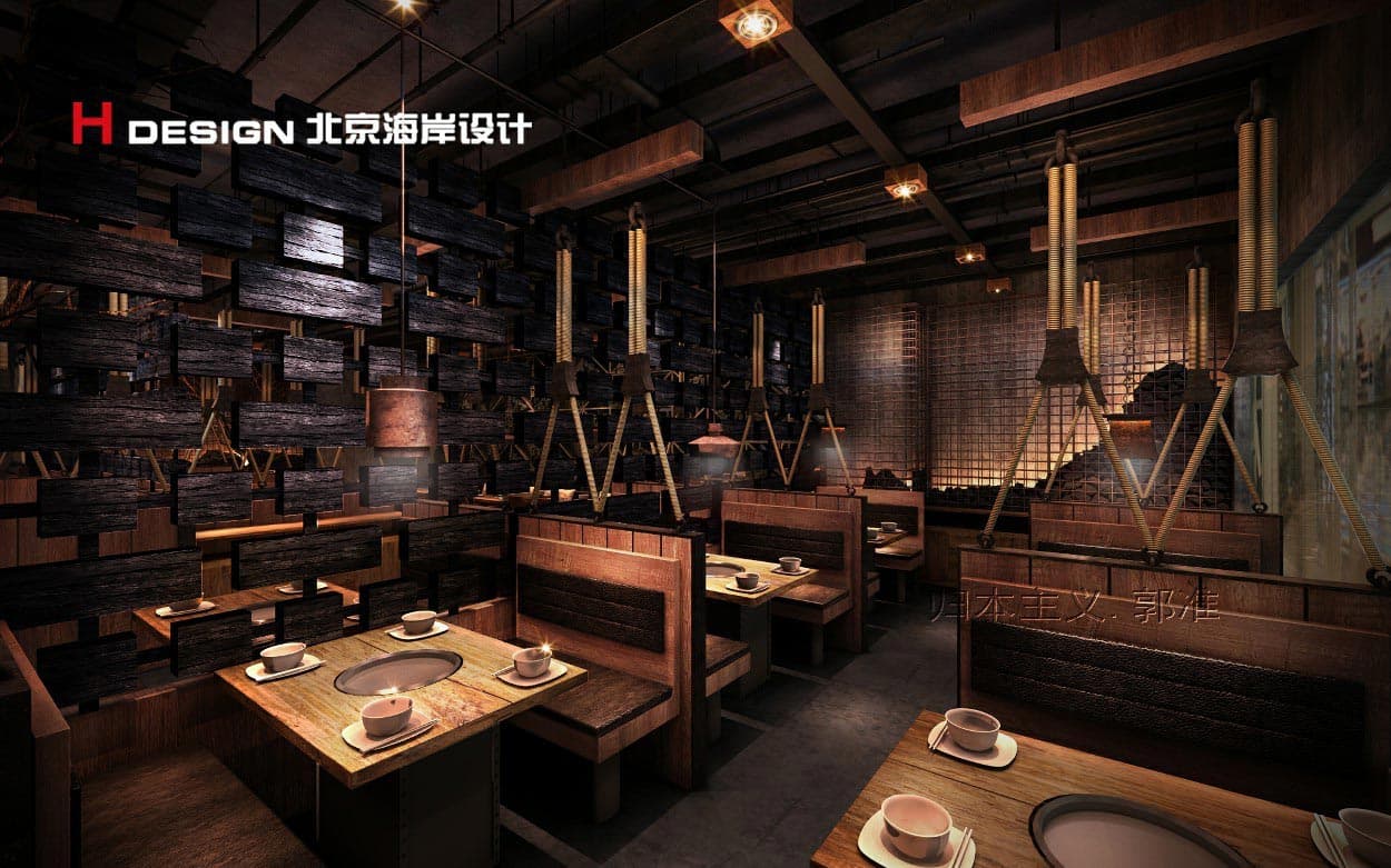 河北石家庄韩宫宴餐饮设计 