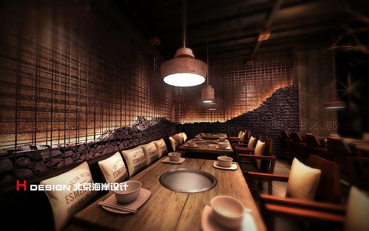 河北石家庄韩宫宴餐饮设计 