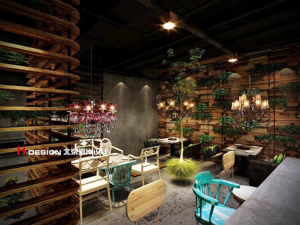 河北邯郸春园烤肉餐厅设计