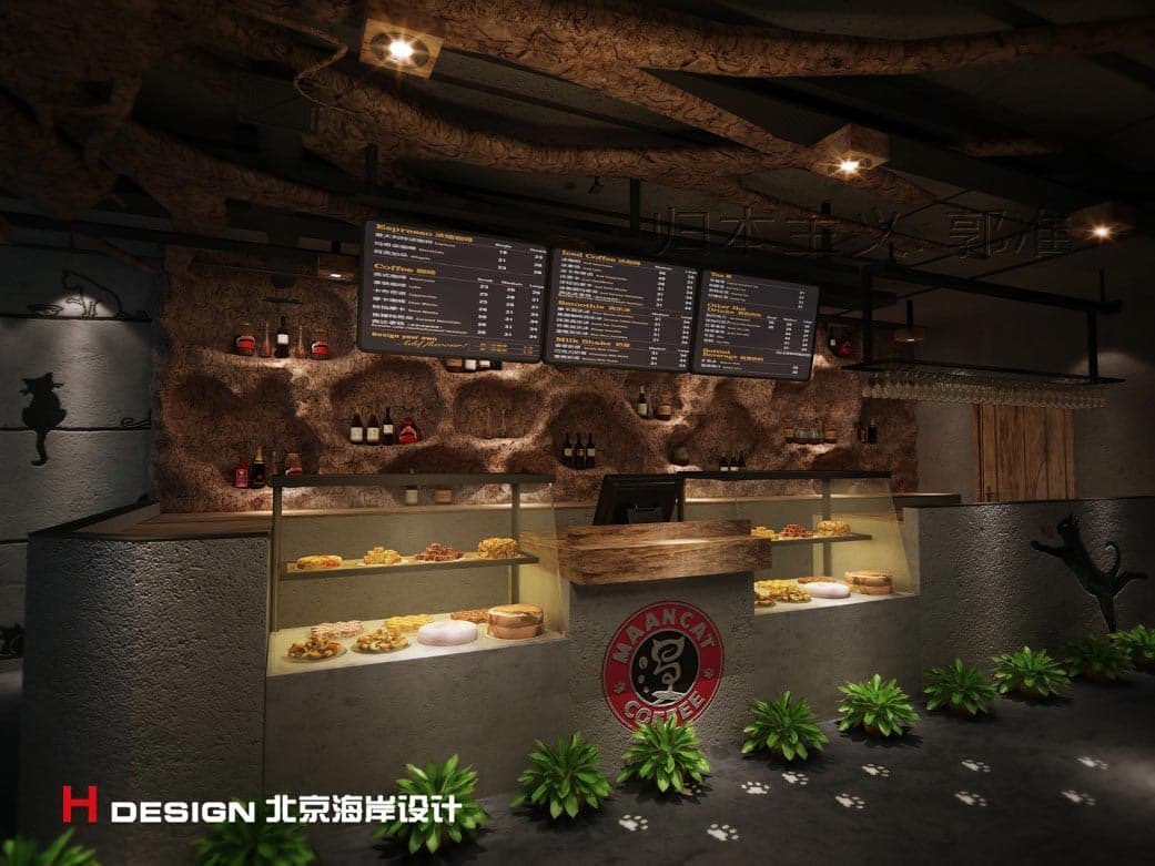 河南郑州漫猫咖啡厅设计 河南郑州漫猫咖啡厅设计