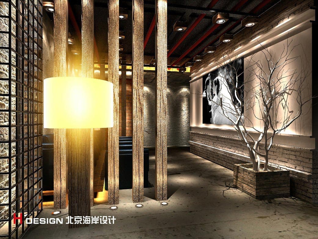 黑龙江百盛咖啡厅设计 