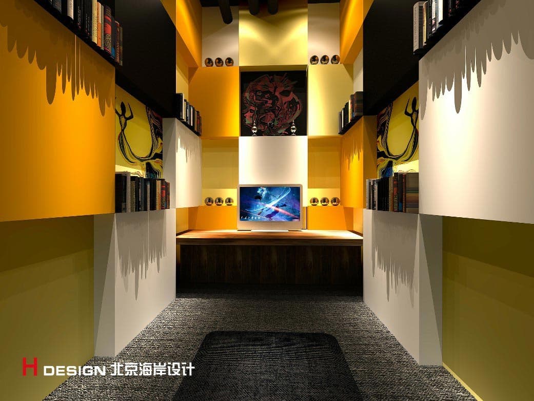 黑龙江百盛咖啡厅设计 