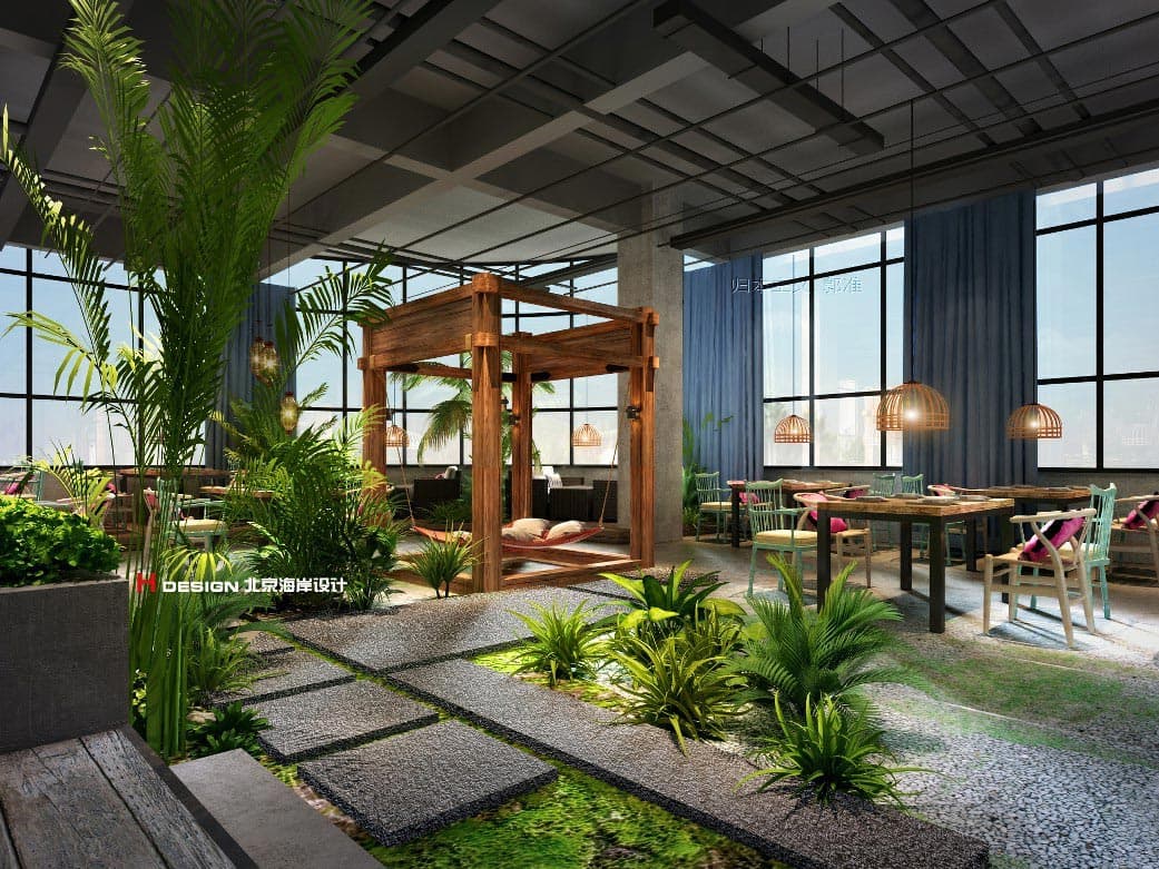 湖南苒时光餐厅设计