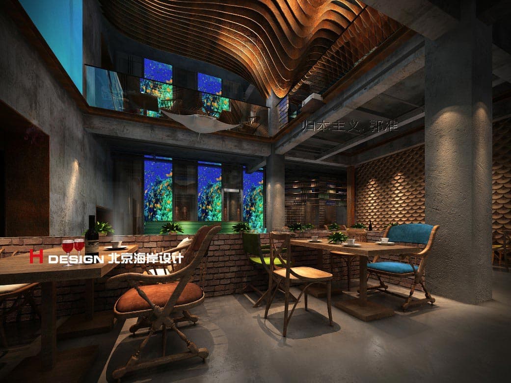 吉林延吉海邸餐厅设计