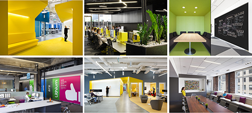 办公空间设计一角落