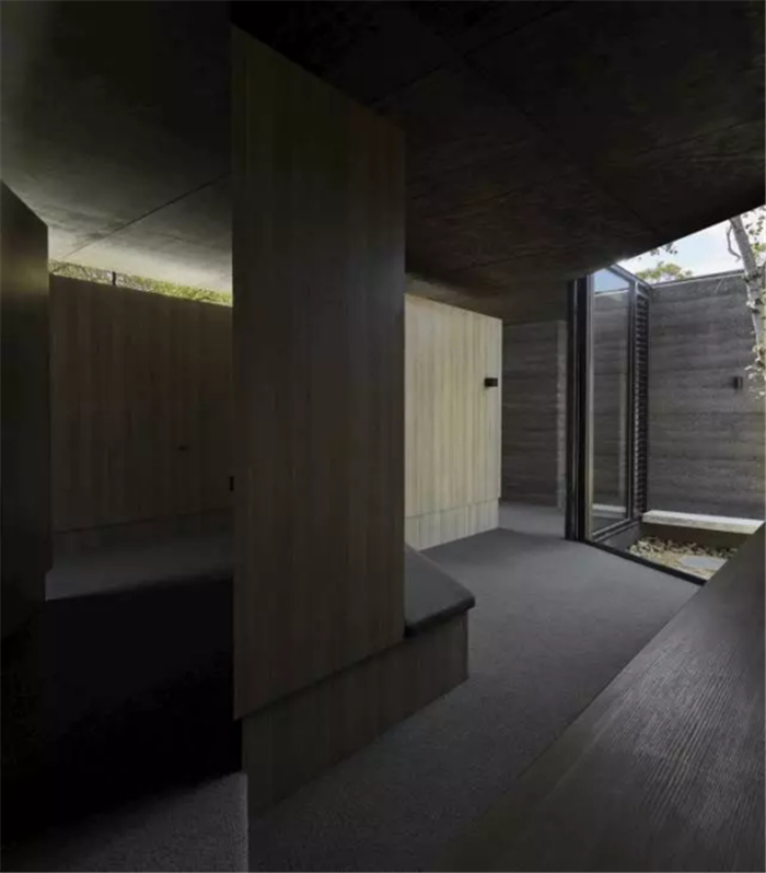 商业空间设计的一角