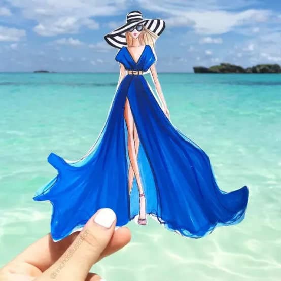 她画笔下的礼物，美得掉渣~