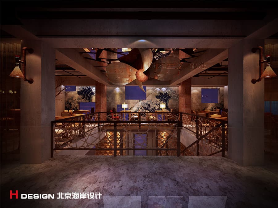 铜须水族主题会所设计案例