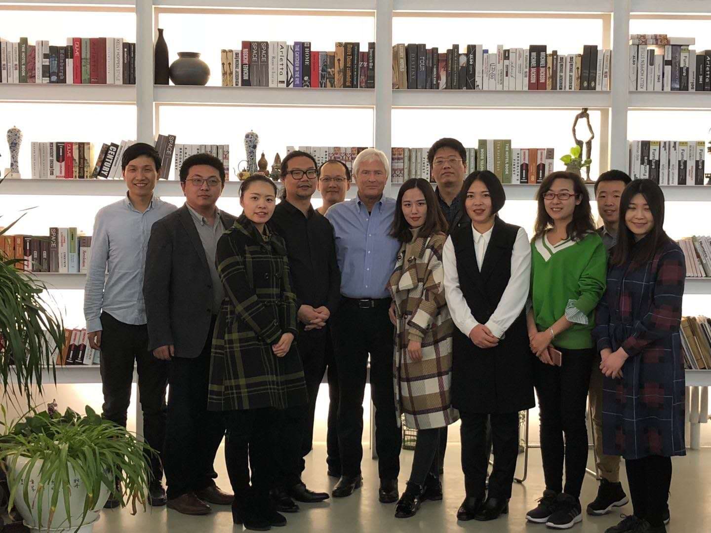 美国金伯利农场主金伯利先生、荣盛集团张总来访海岸共商规划大计