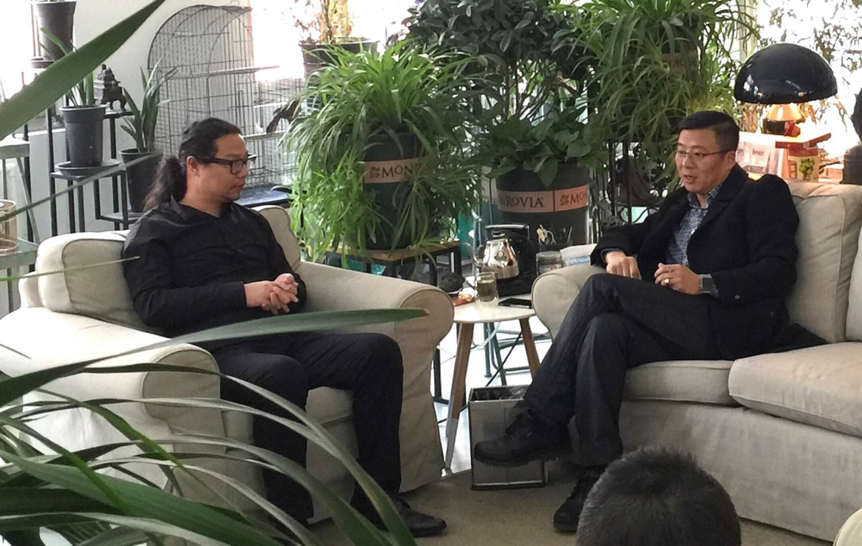 美国金伯利农场主金伯利先生、荣盛集团张总来访海岸共商规划大计 美国金伯利农场主金伯利先生、荣盛集团张总来访海岸共商规划大计