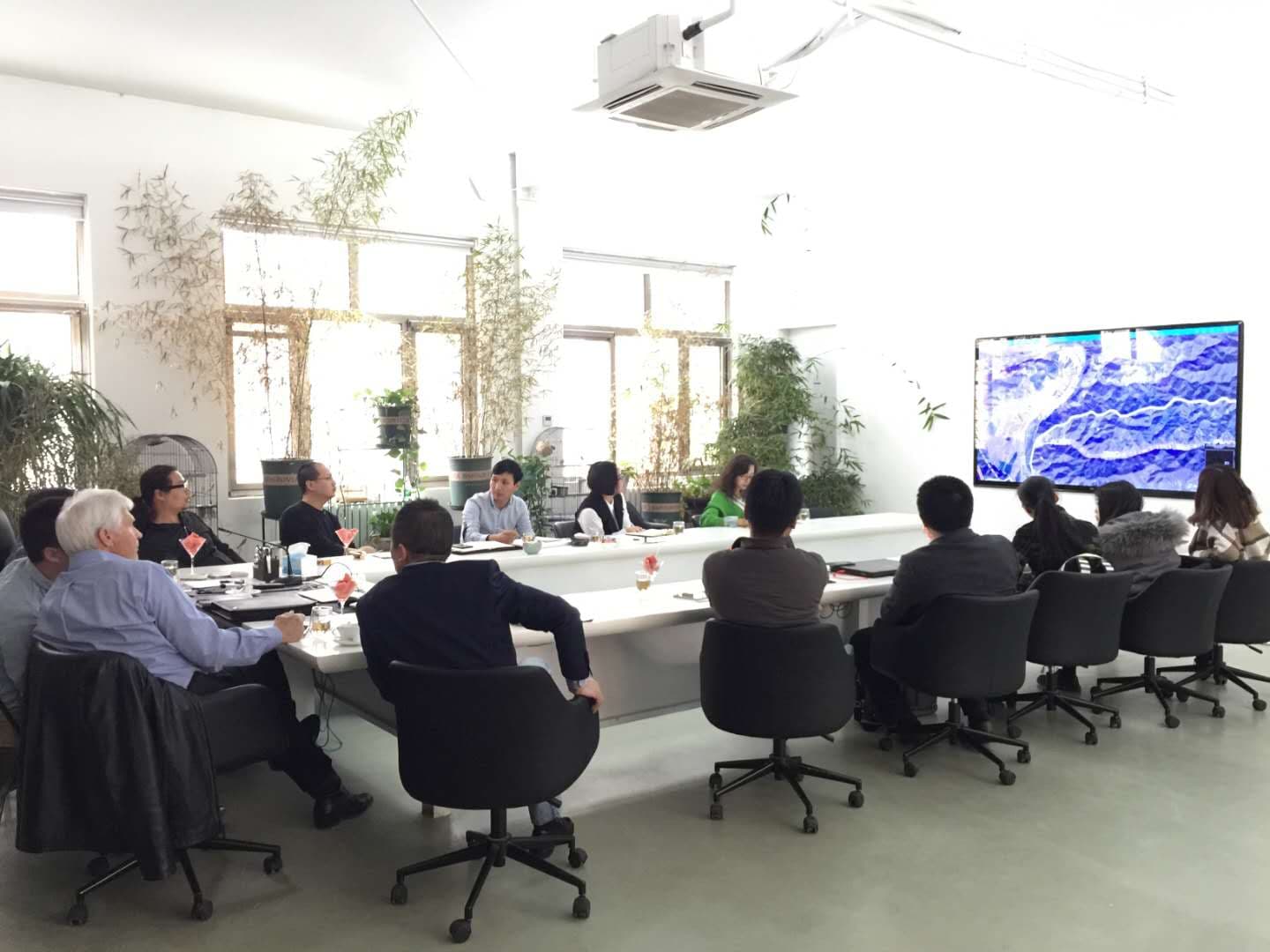 美国金伯利农场主金伯利先生、荣盛集团张总来访海岸共商规划大计