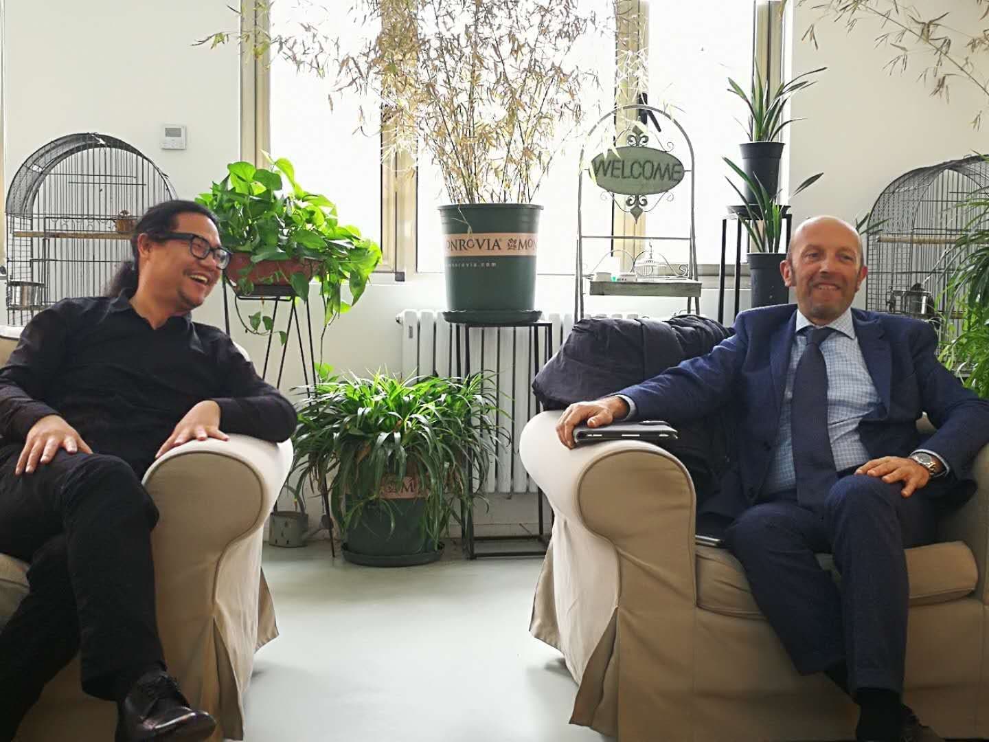 意大利建筑设计公司创始人波捷特Massimo Roj先生来访海岸