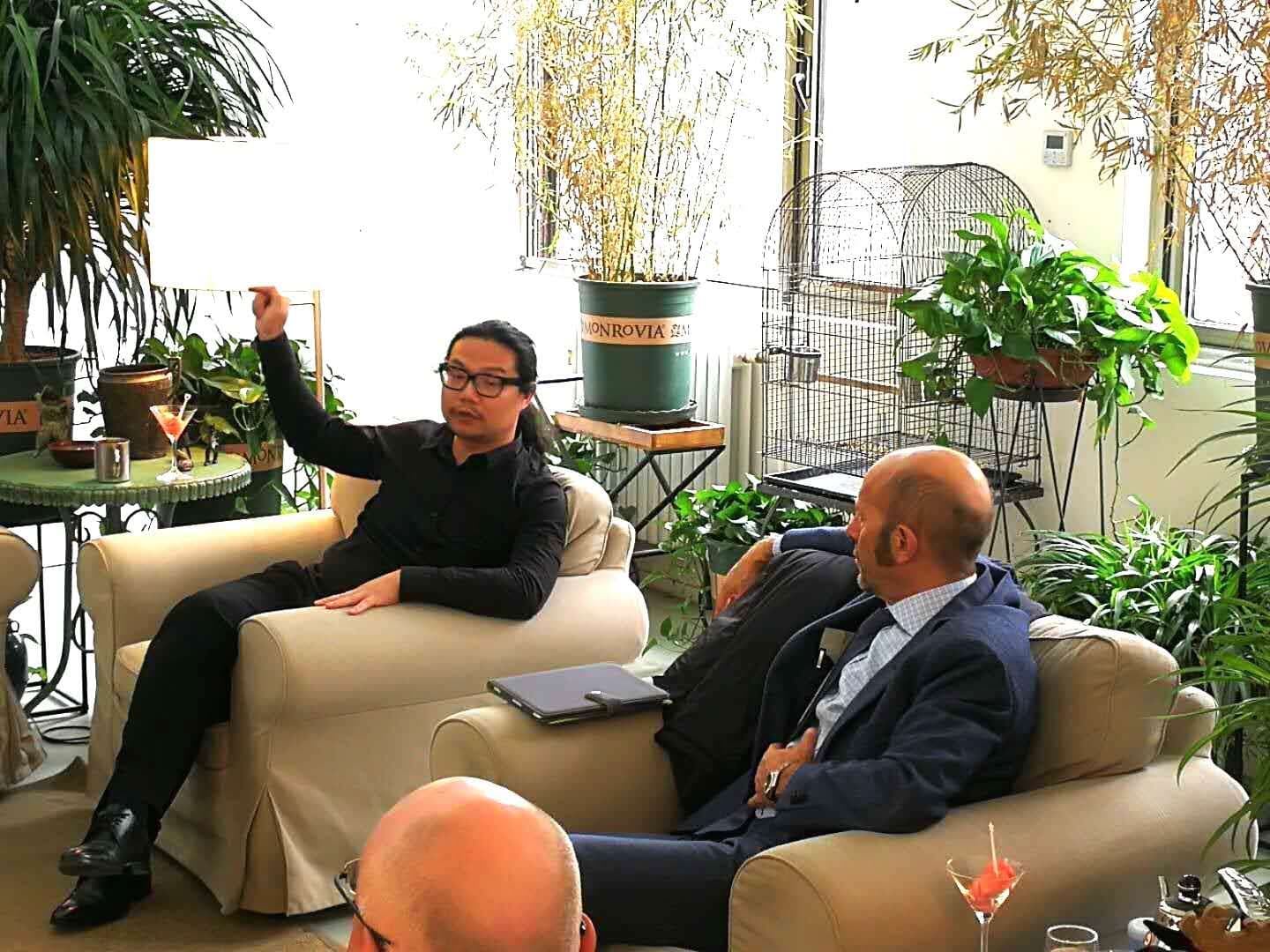 意大利建筑设计公司创始人波捷特Massimo Roj先生来访海岸