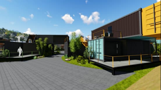 集装箱建筑设计