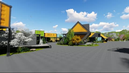 集装箱建筑设计