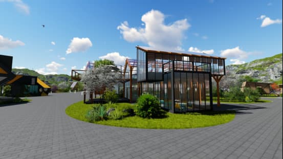 集装箱建筑设计