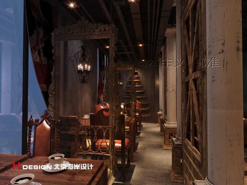 奥布朗咖啡厅设计