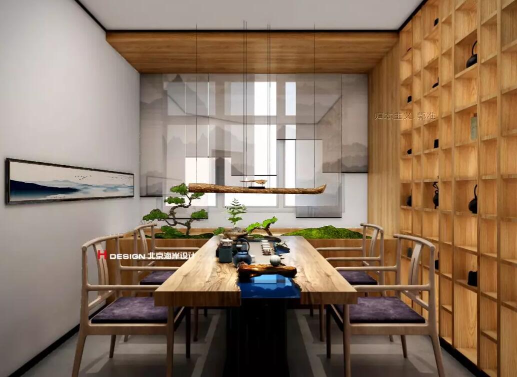 蓬莱茶室餐饮空间设计