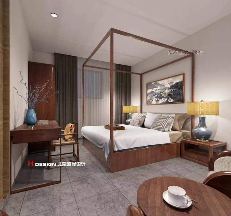 北京樱泉山隐民宿设计