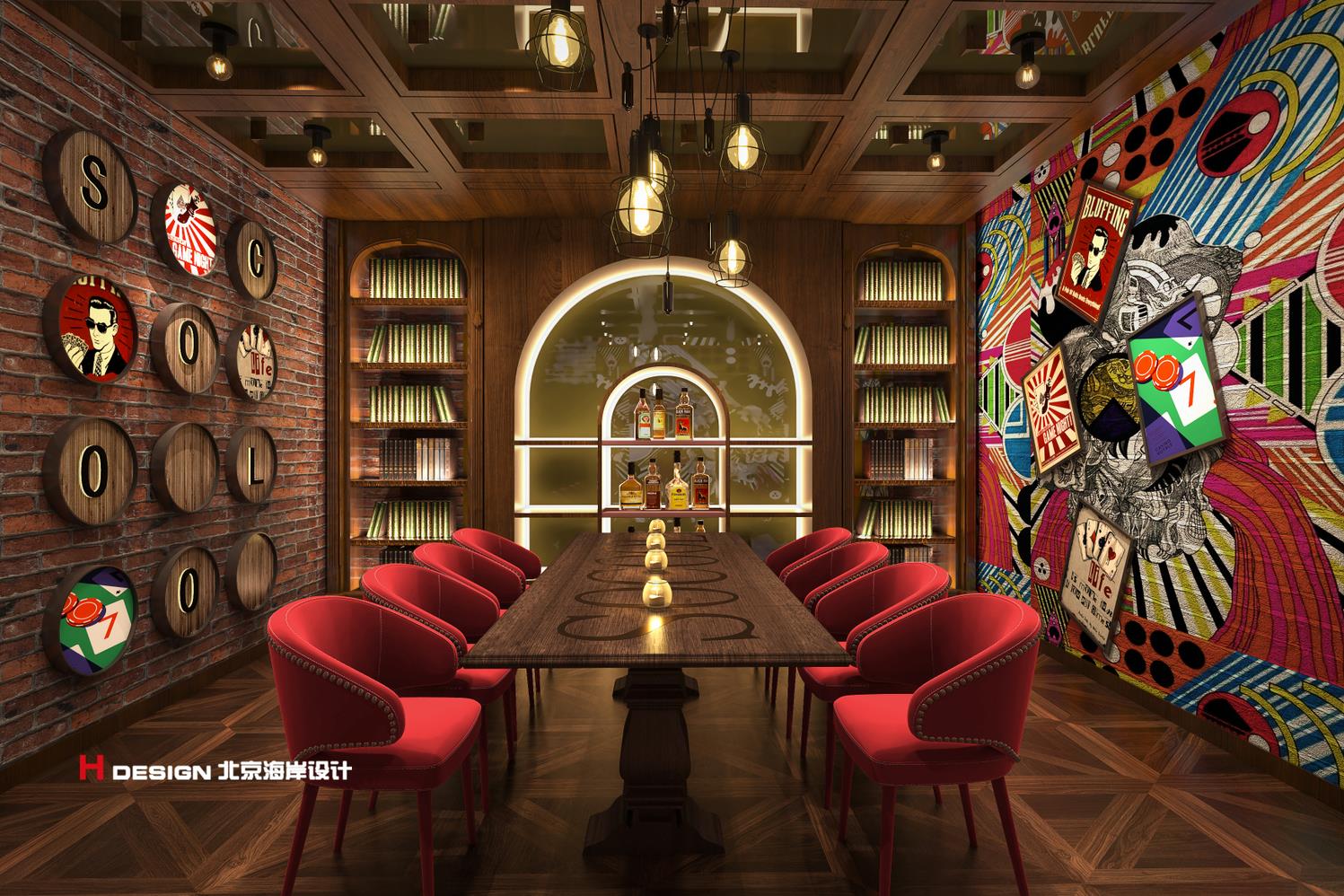 通辽SOCOOL泰尔诺|咖啡|简餐|日式烧烤空间设计案例 北京海岸设计|餐饮设计|酒店设计|民宿设计